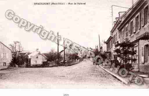 Ville de BEAUCOURT Carte postale ancienne